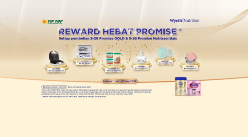Reward Hebat Promise di TIP TOP
