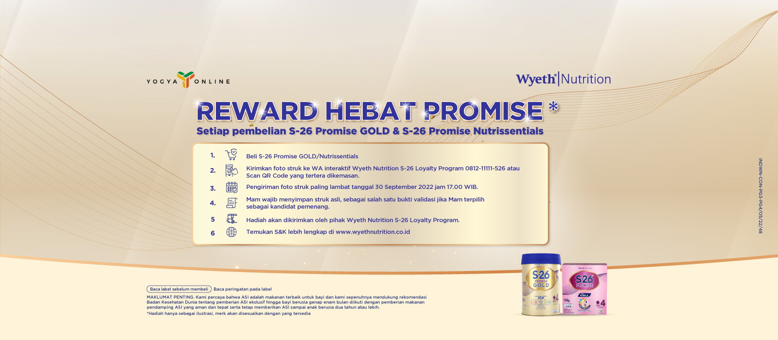 Reward Hebat Promise Yogya Juli - September 2022