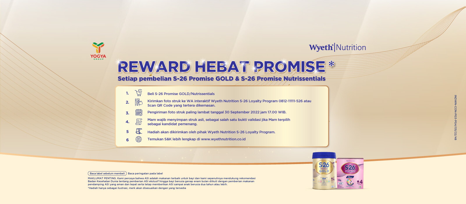 Reward Hebat Promise Yogya Juli - September 2022